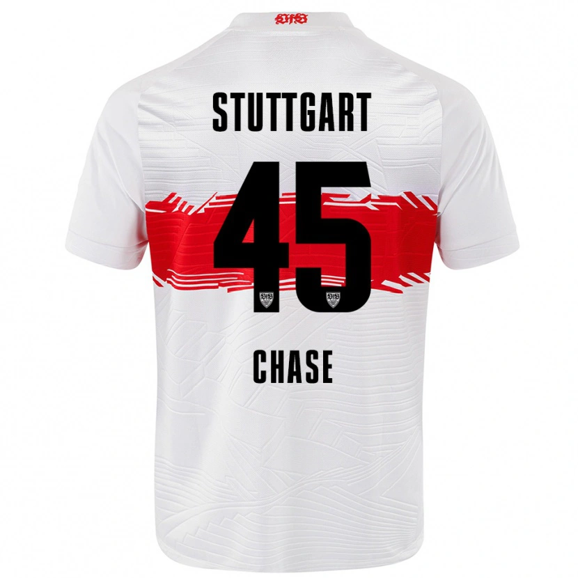 Danxen Dětské Anrie Chase #45 Bílá Červená Domů Hráčské Dresy 2025/26 Dres