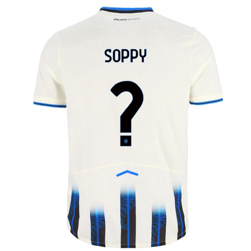 Danxen Dětské Brandon Soppy #0 Bílá Modrá Daleko Hráčské Dresy 2025/26 Dres
