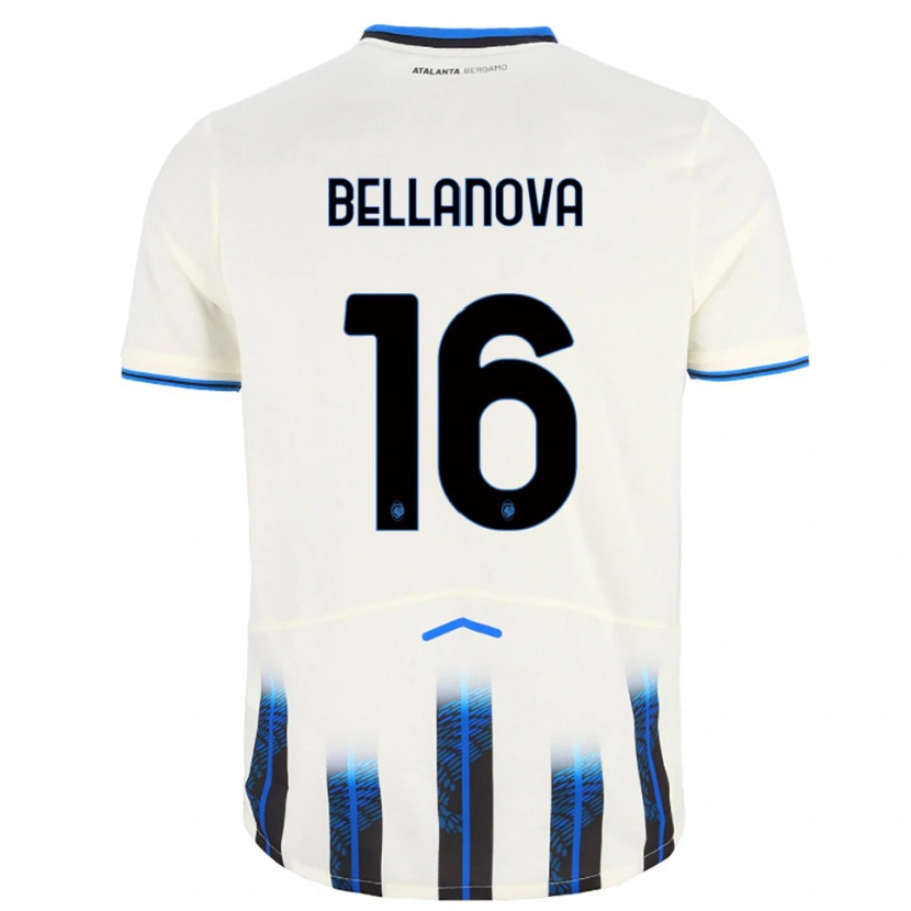 Danxen Dětské Raoul Bellanova #16 Bílá Modrá Daleko Hráčské Dresy 2025/26 Dres