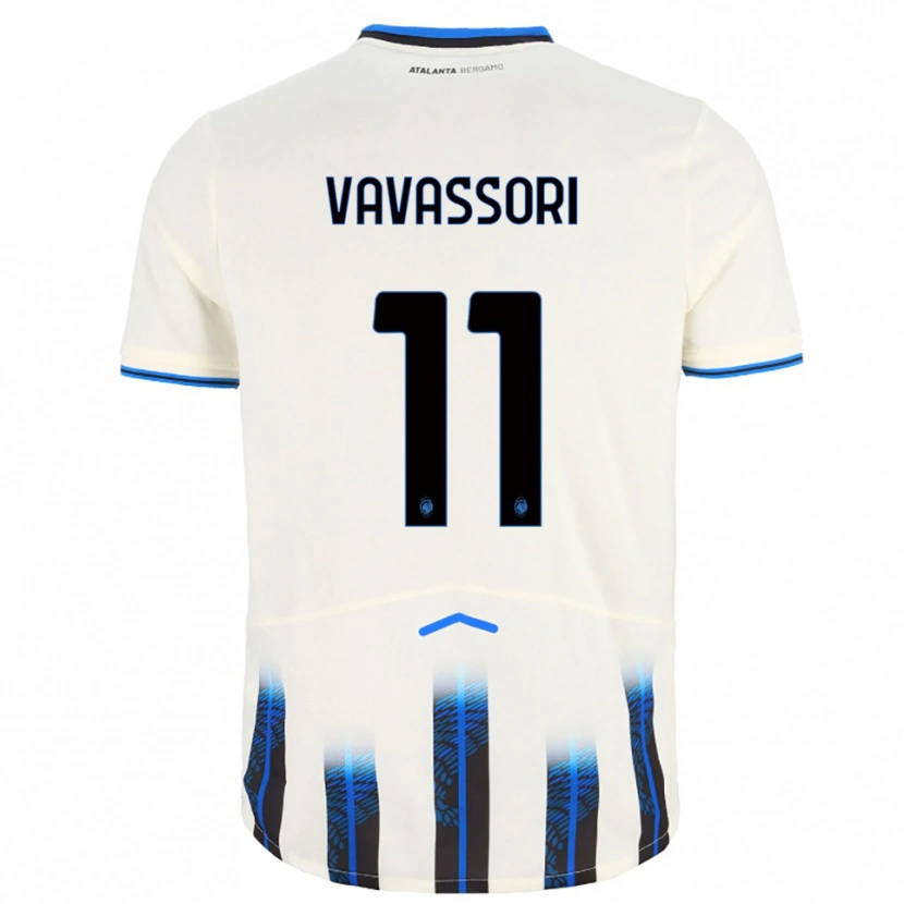 Danxen Dětské Dominic Vavassori #11 Bílá Modrá Daleko Hráčské Dresy 2025/26 Dres