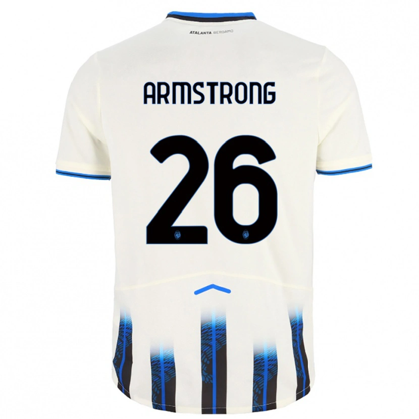 Danxen Dětské Daniel Armstrong #26 Bílá Modrá Daleko Hráčské Dresy 2025/26 Dres