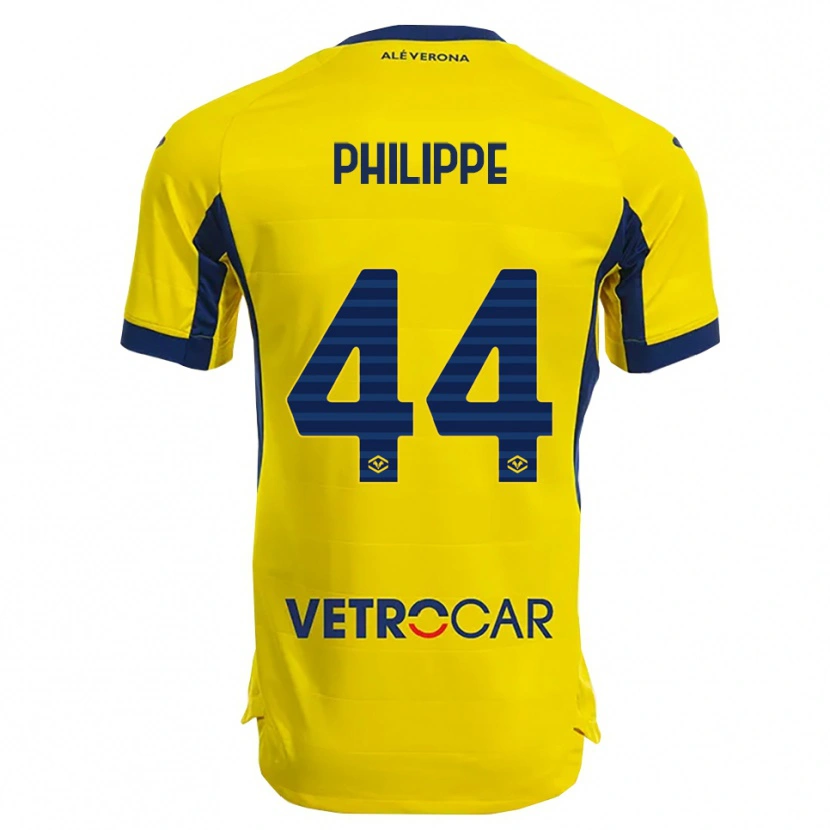 Danxen Dětské Mathis Amanu Philippe #44 Žlutá Námořnická Modř Daleko Hráčské Dresy 2025/26 Dres