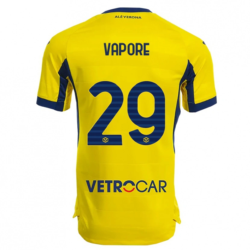 Danxen Dětské Angelo Vapore #29 Žlutá Námořnická Modř Daleko Hráčské Dresy 2025/26 Dres