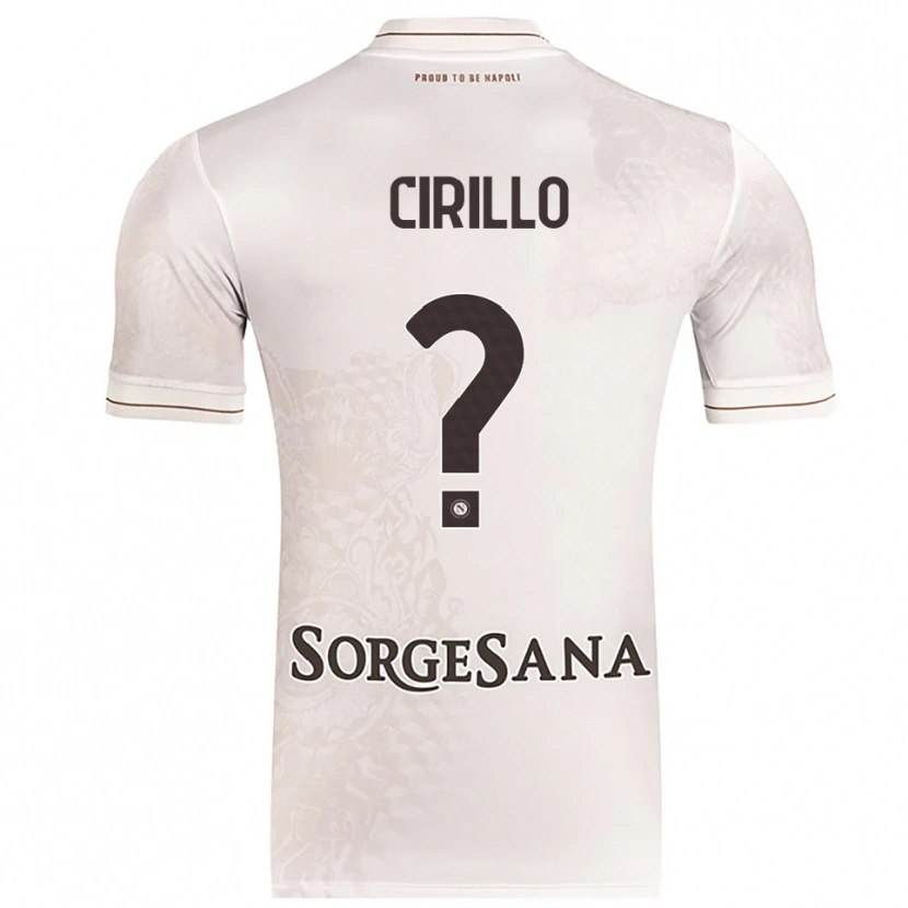 Danxen Dětské Gioele Cirillo #0 Šampaňská Hnědá Daleko Hráčské Dresy 2025/26 Dres