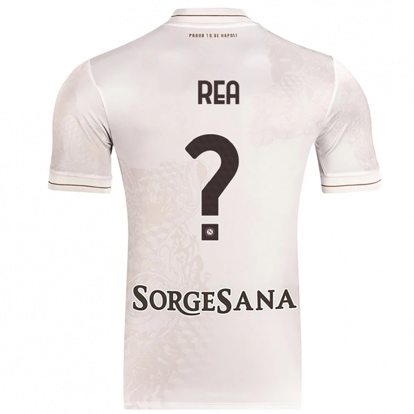 Danxen Dětské Roberto Rea #0 Šampaňská Hnědá Daleko Hráčské Dresy 2025/26 Dres