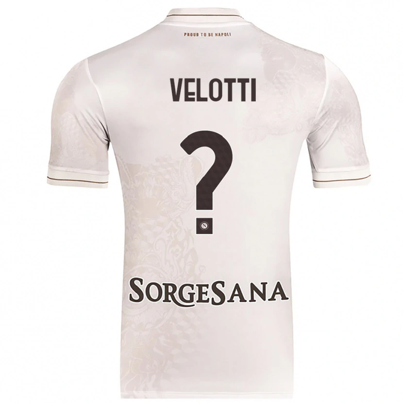 Danxen Dětské Christian Velotti #0 Šampaňská Hnědá Daleko Hráčské Dresy 2025/26 Dres