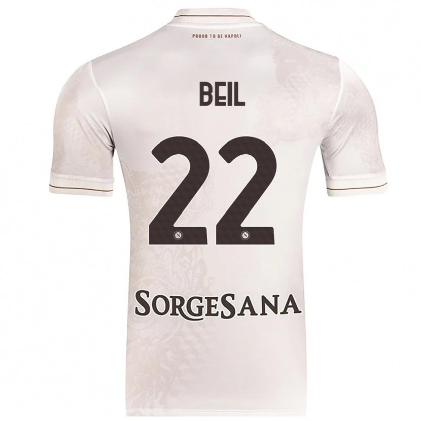 Danxen Dětské Vivien Beil #22 Šampaňská Hnědá Daleko Hráčské Dresy 2025/26 Dres