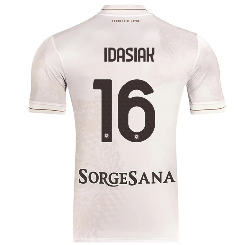 Danxen Dětské Hubert Idasiak #16 Šampaňská Hnědá Daleko Hráčské Dresy 2025/26 Dres