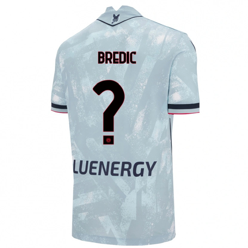 Danxen Dětské Shayron Bredic #0 Světle Modrá Černá Daleko Hráčské Dresy 2025/26 Dres
