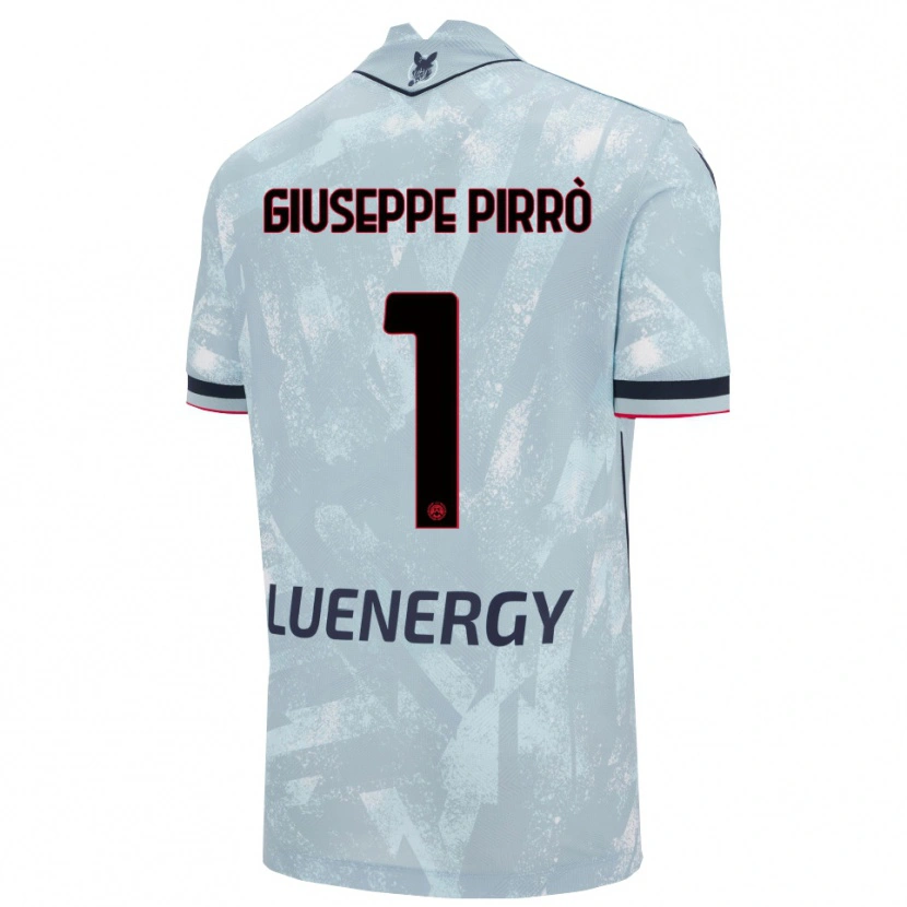 Danxen Dětské Marco Giuseppe Pirrò #1 Světle Modrá Černá Daleko Hráčské Dresy 2025/26 Dres