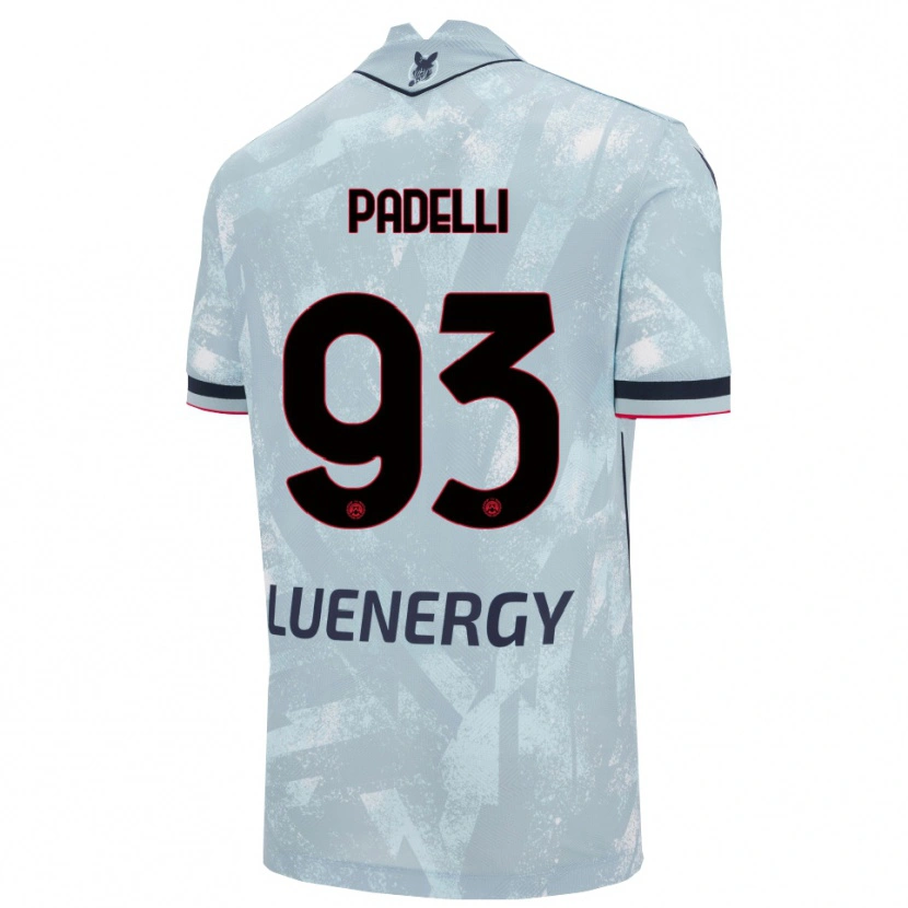 Danxen Dětské Daniele Padelli #93 Světle Modrá Černá Daleko Hráčské Dresy 2025/26 Dres