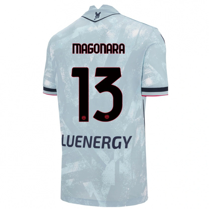 Danxen Dětské Matteo Magonara #13 Světle Modrá Černá Daleko Hráčské Dresy 2025/26 Dres