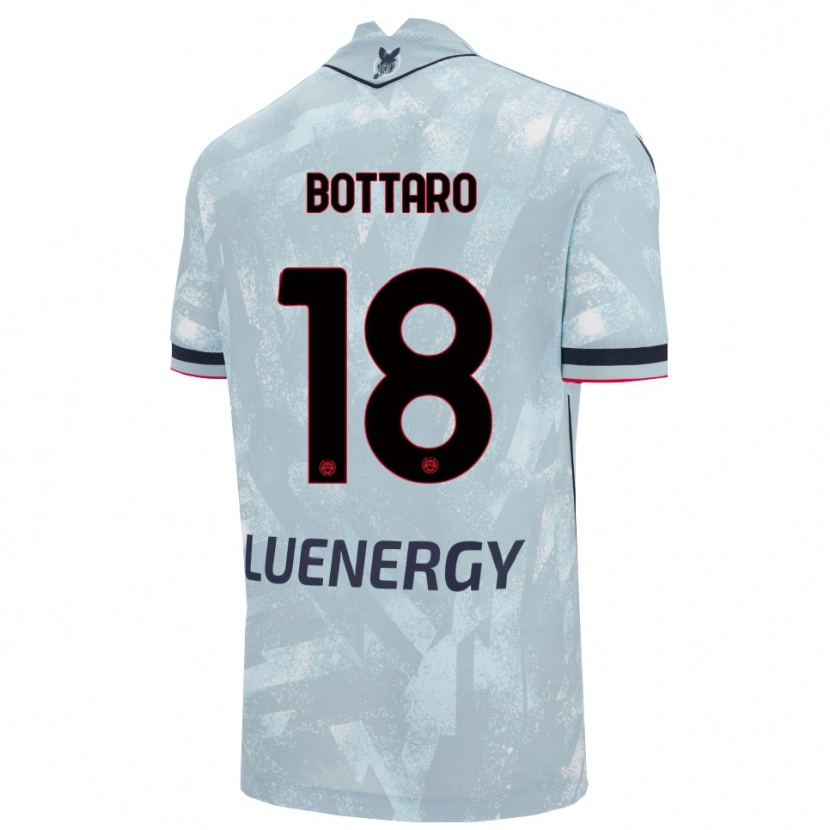 Danxen Dětské Leonardo Bottaro #18 Světle Modrá Černá Daleko Hráčské Dresy 2025/26 Dres