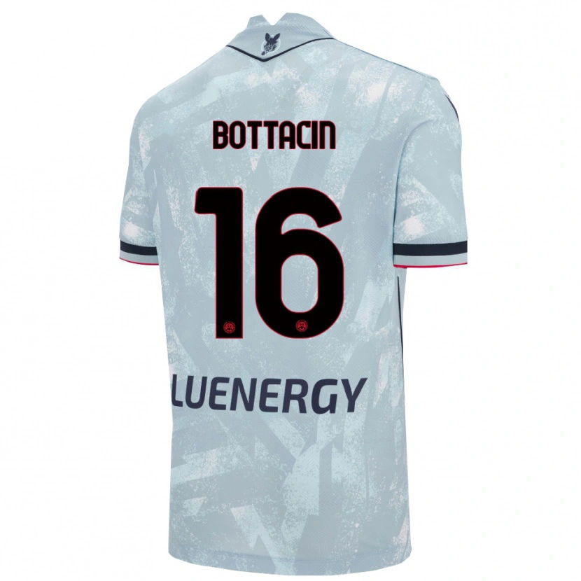Danxen Dětské Enrico Bottacin #16 Světle Modrá Černá Daleko Hráčské Dresy 2025/26 Dres