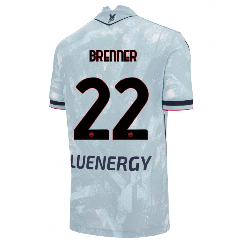 Danxen Dětské Brenner #22 Světle Modrá Černá Daleko Hráčské Dresy 2025/26 Dres