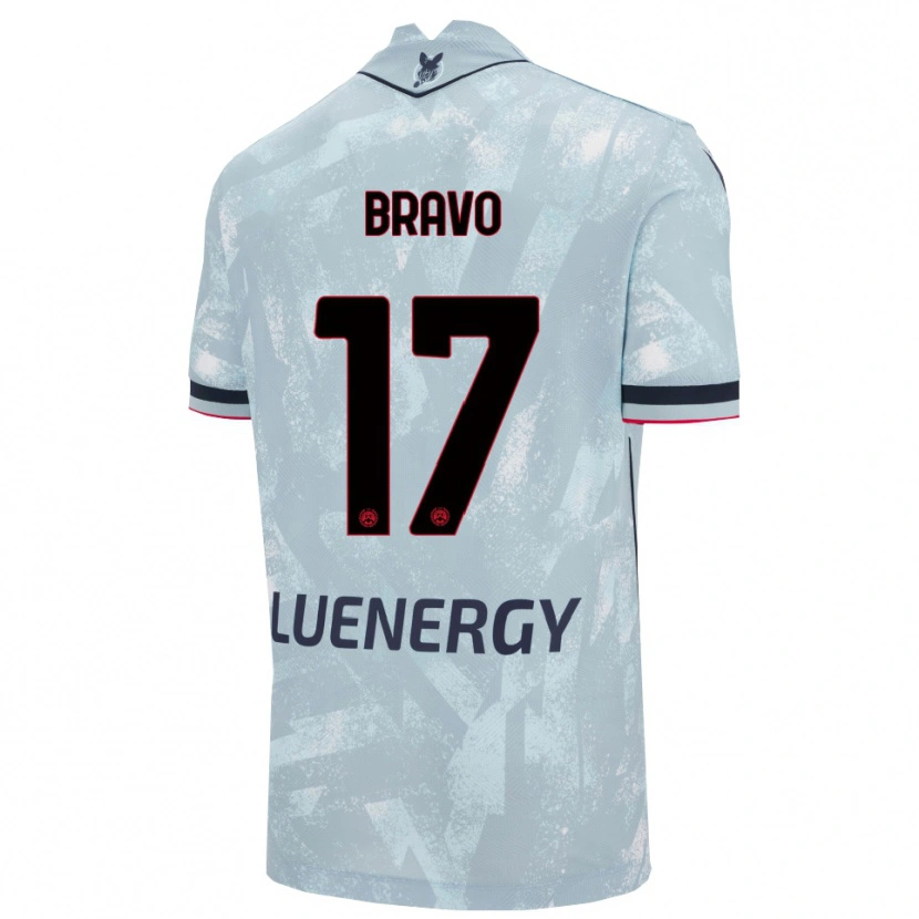 Danxen Dětské Iker Bravo #17 Světle Modrá Černá Daleko Hráčské Dresy 2025/26 Dres