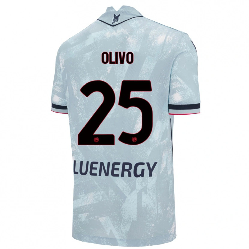 Danxen Dětské Gioele Olivo #25 Světle Modrá Černá Daleko Hráčské Dresy 2025/26 Dres