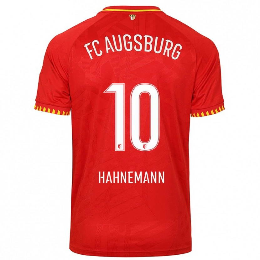 Danxen Dětské Jamy Hahnemann #10 Červená Žlutá Daleko Hráčské Dresy 2025/26 Dres