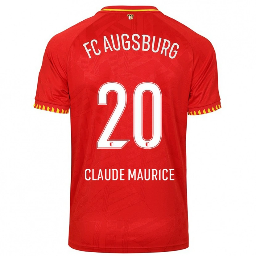 Danxen Dětské Alexis Claude-Maurice #20 Červená Žlutá Daleko Hráčské Dresy 2025/26 Dres