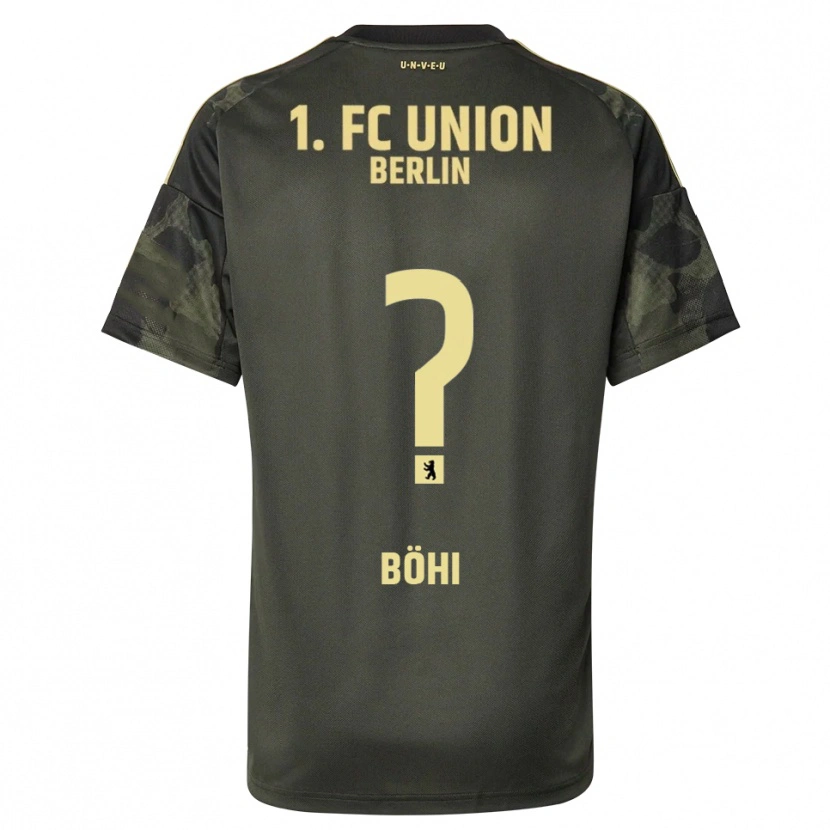 Danxen Dětské Nadine Böhi #0 Tmavě Zelená Černá Daleko Hráčské Dresy 2025/26 Dres