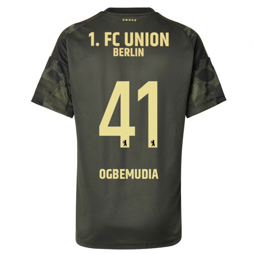 Danxen Dětské Oluwaseun Ogbemudia #41 Tmavě Zelená Černá Daleko Hráčské Dresy 2025/26 Dres