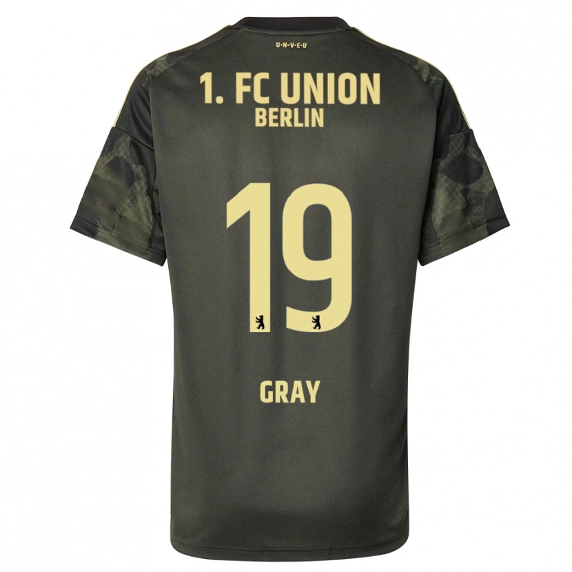 Danxen Dětské Mekhi Gray #19 Tmavě Zelená Černá Daleko Hráčské Dresy 2025/26 Dres