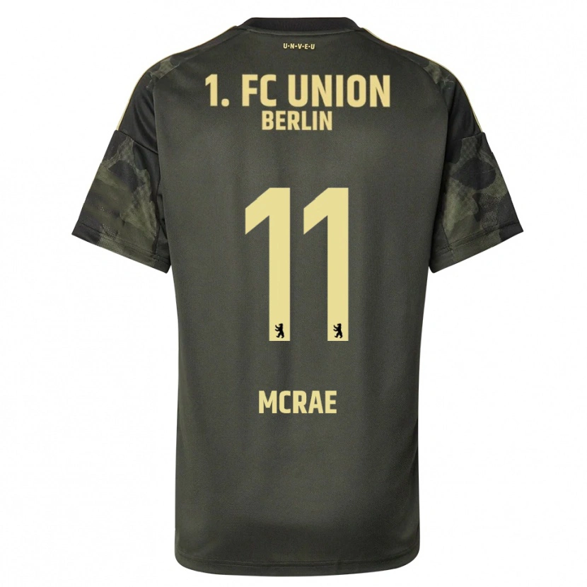 Danxen Dětské Dylan Mcrae #11 Tmavě Zelená Černá Daleko Hráčské Dresy 2025/26 Dres
