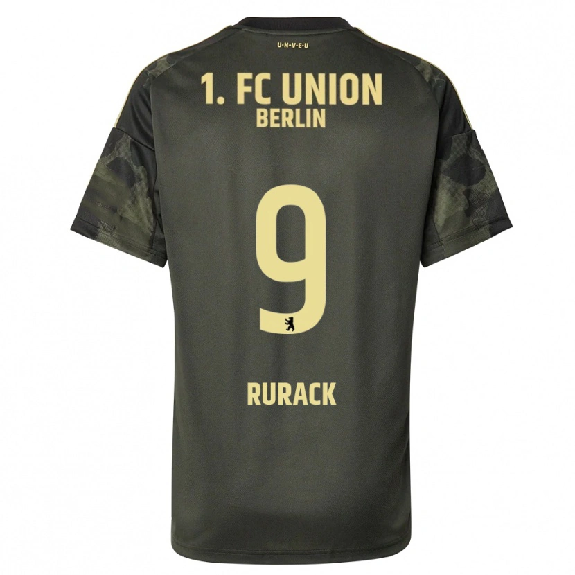 Danxen Dětské Zita Rurack #9 Tmavě Zelená Černá Daleko Hráčské Dresy 2025/26 Dres