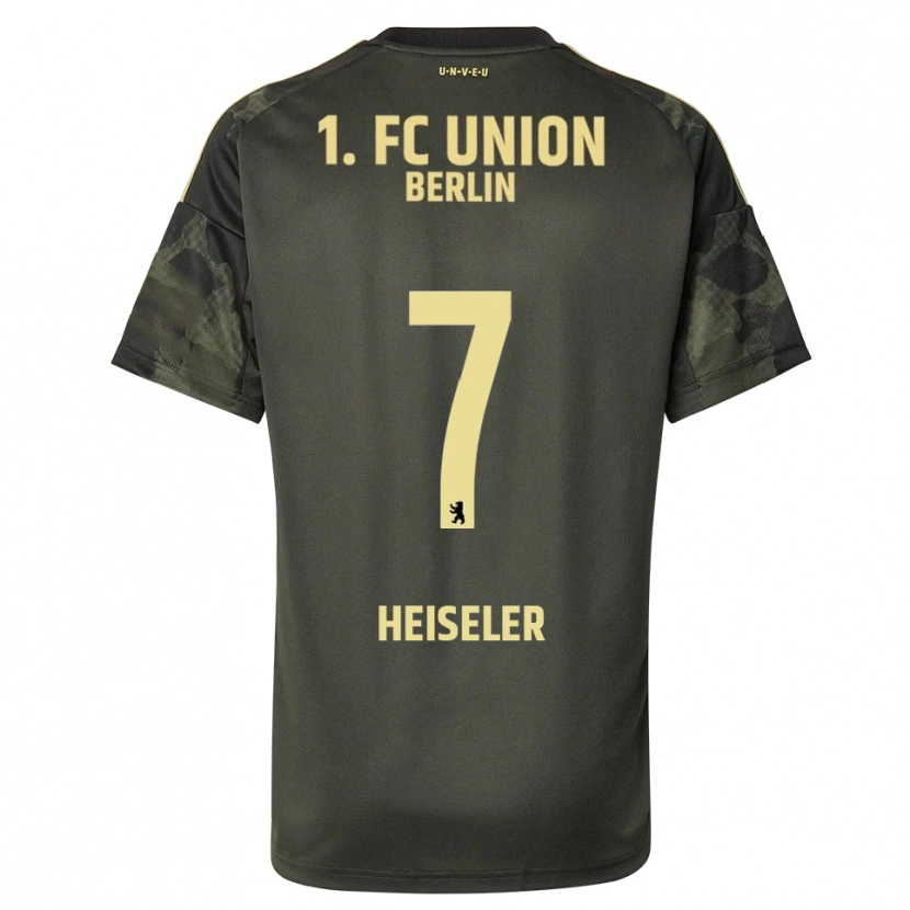 Danxen Dětské Lisa Heiseler #7 Tmavě Zelená Černá Daleko Hráčské Dresy 2025/26 Dres