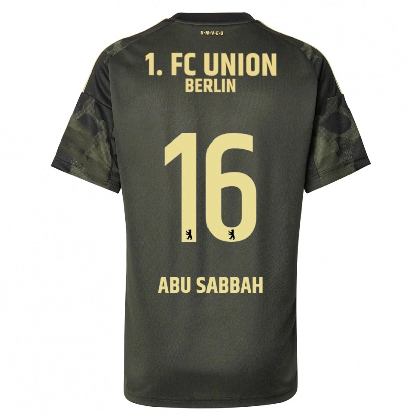 Danxen Dětské Sarah Abu Sabbah #16 Tmavě Zelená Černá Daleko Hráčské Dresy 2025/26 Dres