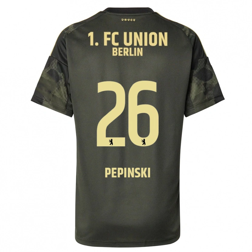 Danxen Dětské Louis Pepinski #26 Tmavě Zelená Černá Daleko Hráčské Dresy 2025/26 Dres