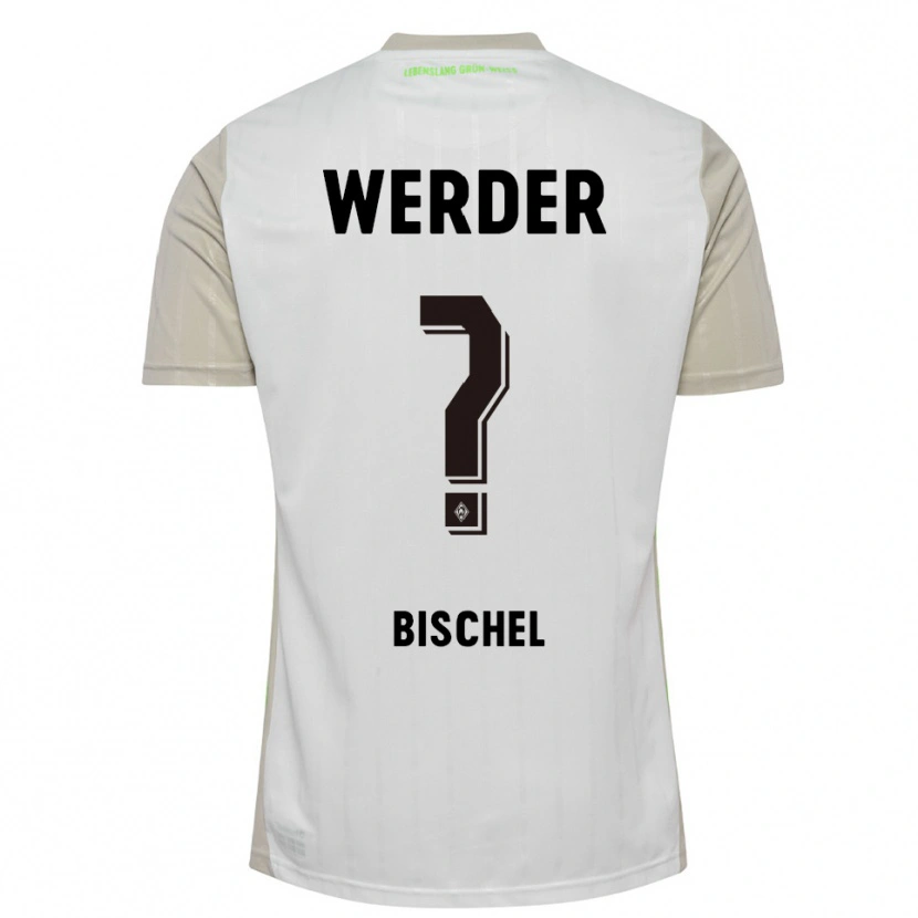 Danxen Dětské Devin Bischel #0 Bílá Černá Daleko Hráčské Dresy 2025/26 Dres