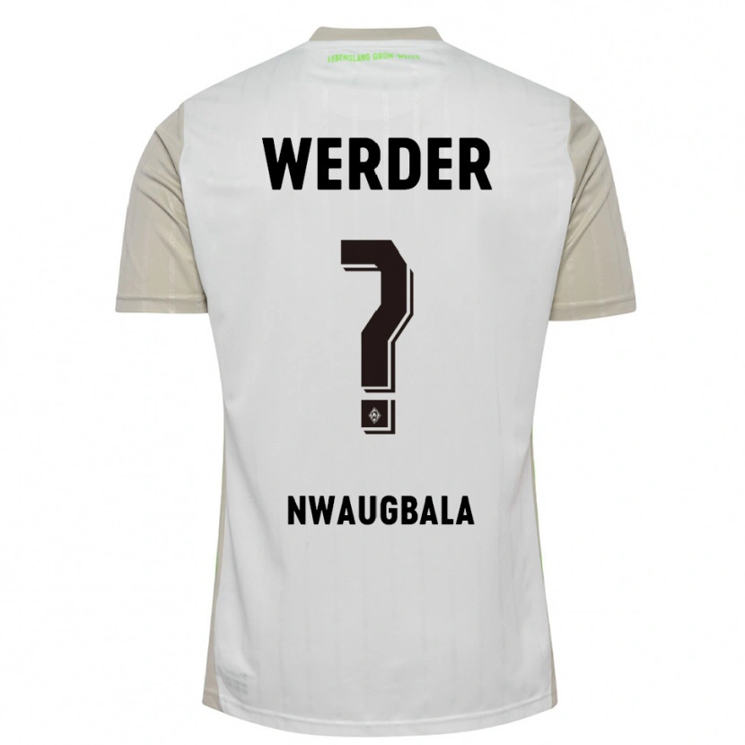 Danxen Dětské Kevin Nwaugbala #0 Bílá Černá Daleko Hráčské Dresy 2025/26 Dres