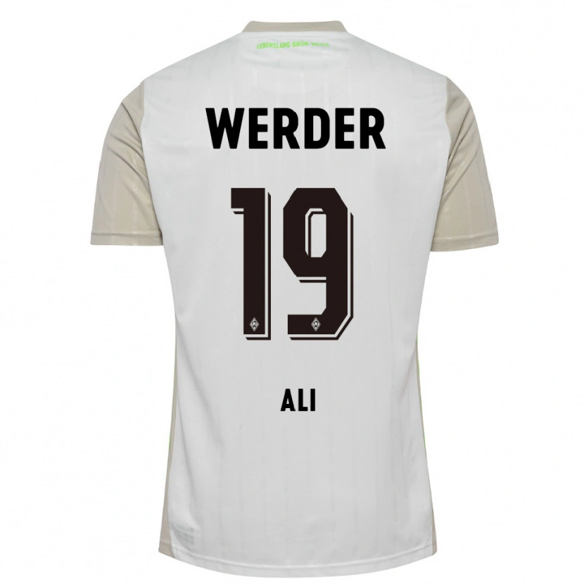 Danxen Dětské Rok Ali #19 Bílá Černá Daleko Hráčské Dresy 2025/26 Dres