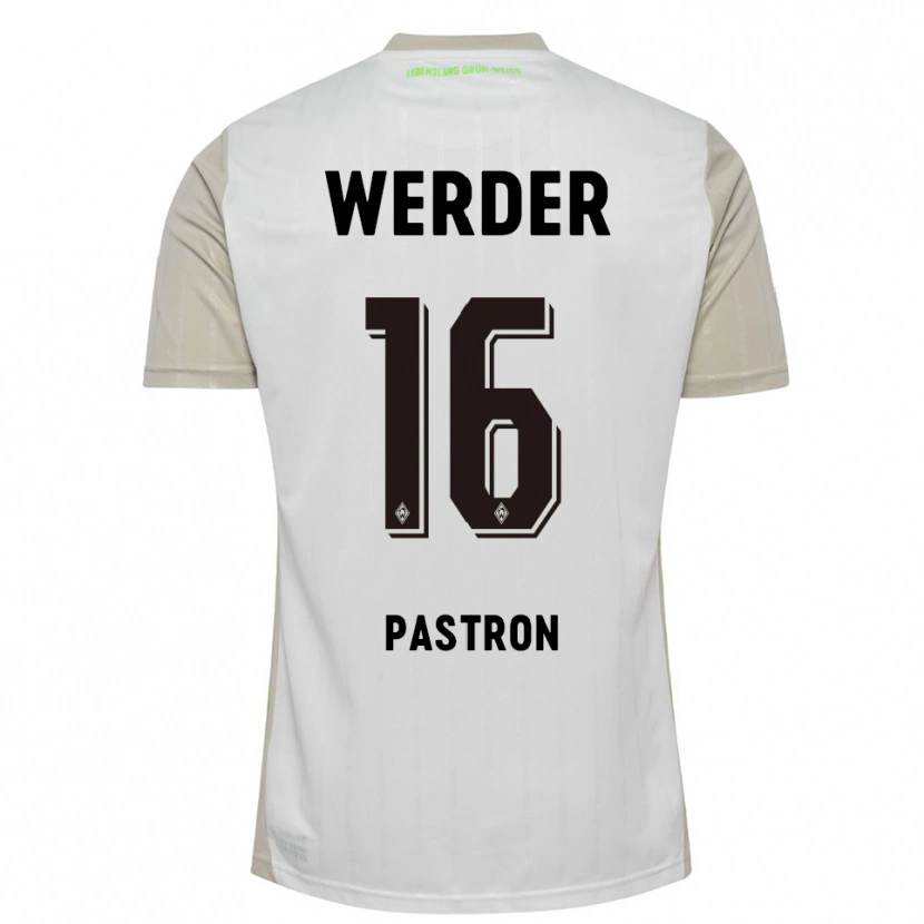 Danxen Dětské Alvin Pastron #16 Bílá Černá Daleko Hráčské Dresy 2025/26 Dres