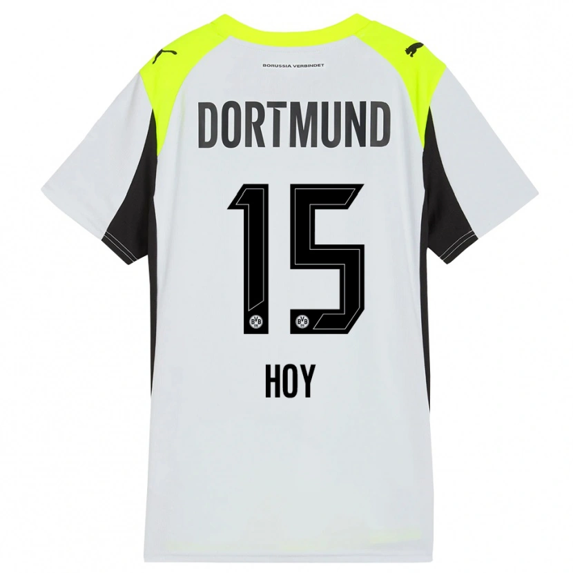 Danxen Dětské Justin Hoy #15 Fluorescenční Žlutá Daleko Hráčské Dresy 2025/26 Dres