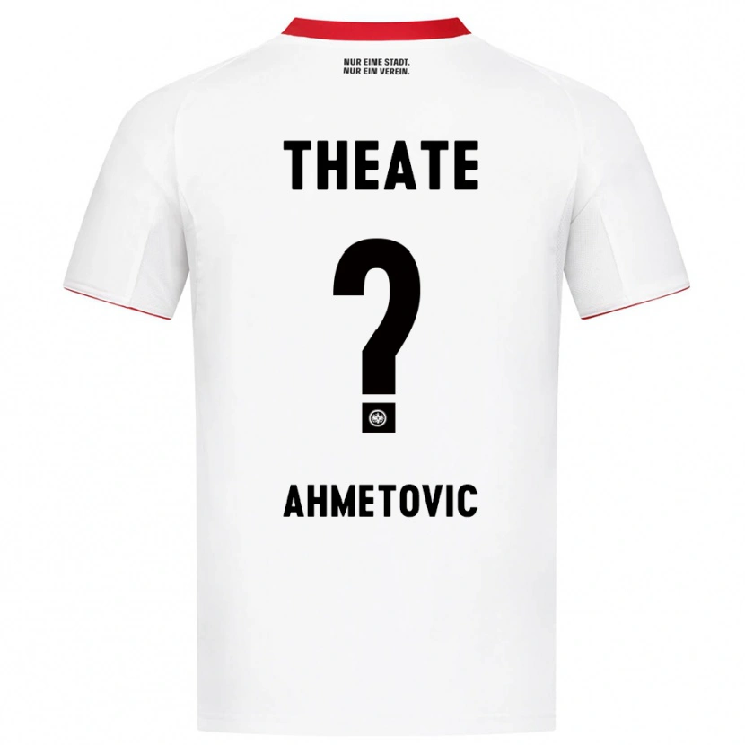 Danxen Dětské Marco Ahmetovic #0 Bílá Červená Daleko Hráčské Dresy 2025/26 Dres