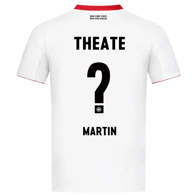 Danxen Dětské Maxim Martin #0 Bílá Červená Daleko Hráčské Dresy 2025/26 Dres