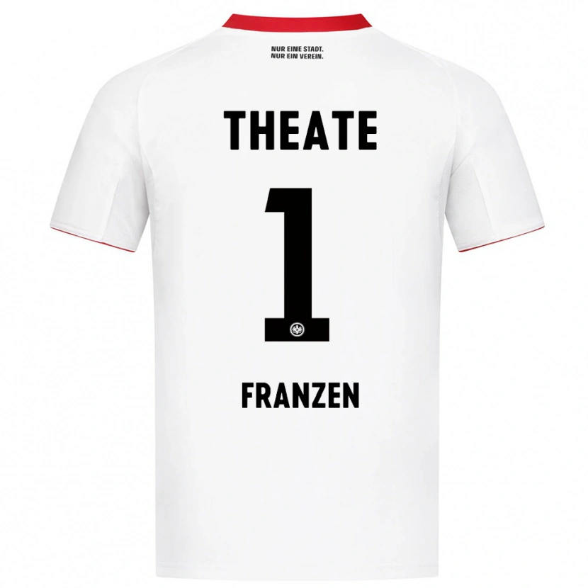 Danxen Dětské Marlon Franzen #1 Bílá Červená Daleko Hráčské Dresy 2025/26 Dres