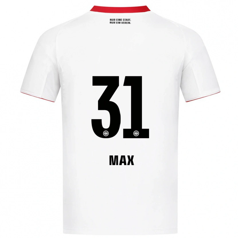 Danxen Dětské Philipp Max #31 Bílá Červená Daleko Hráčské Dresy 2025/26 Dres