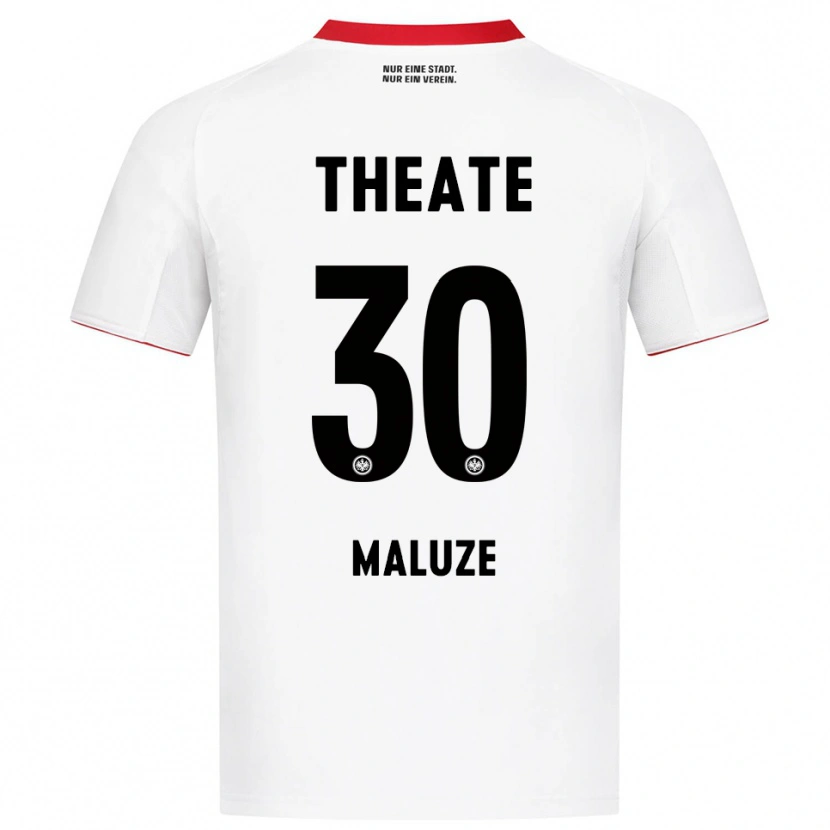 Danxen Dětské Jeremiaha Maluze #30 Bílá Červená Daleko Hráčské Dresy 2025/26 Dres