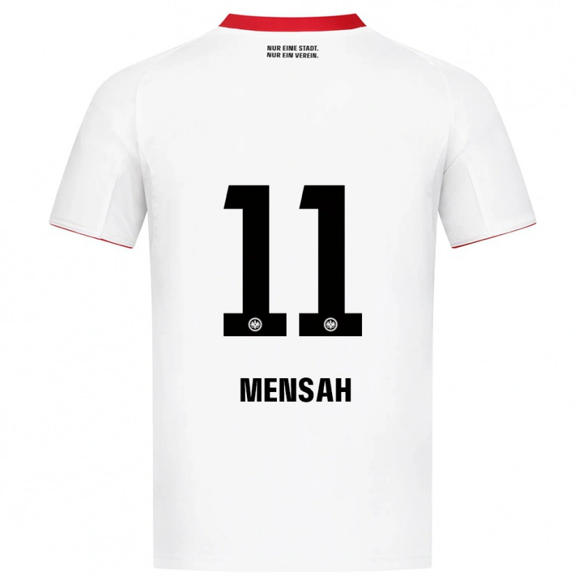 Danxen Dětské Keziah Oteng-Mensah #11 Bílá Červená Daleko Hráčské Dresy 2025/26 Dres