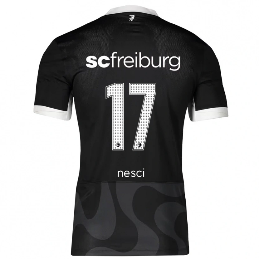 Danxen Dětské Massimo Nesci #17 Černá Bílá Daleko Hráčské Dresy 2025/26 Dres