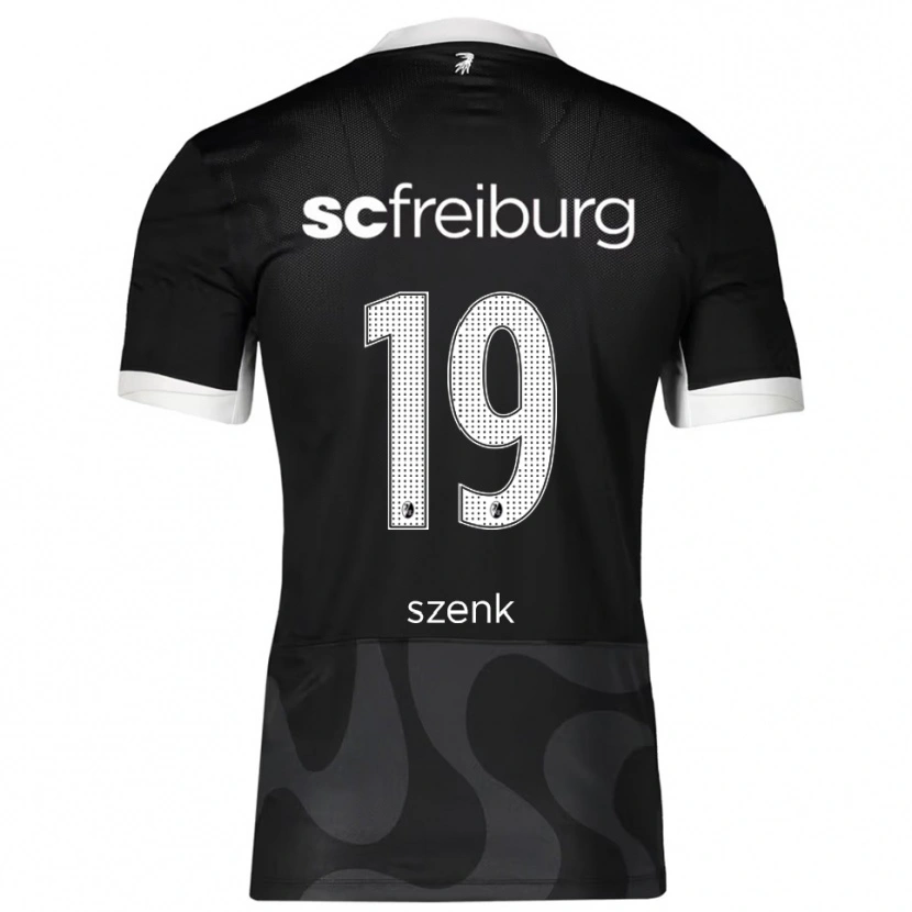 Danxen Dětské Nia Szenk #19 Černá Bílá Daleko Hráčské Dresy 2025/26 Dres