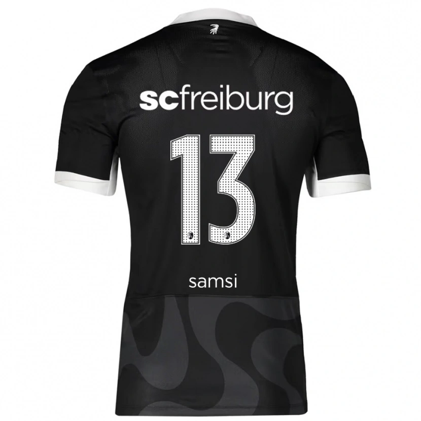 Danxen Dětské Simon Samsi #13 Černá Bílá Daleko Hráčské Dresy 2025/26 Dres