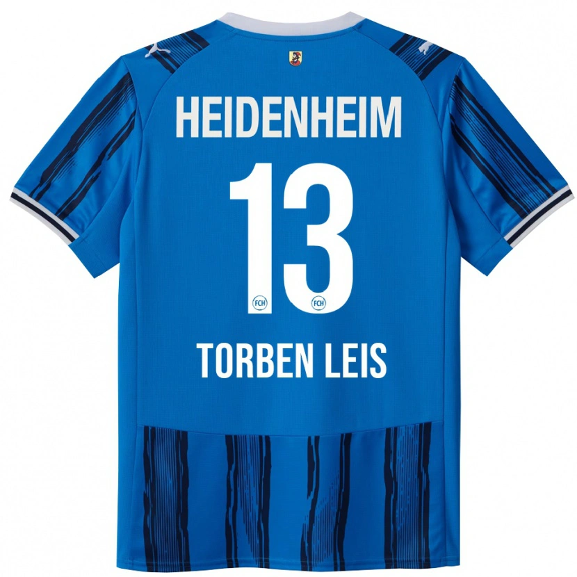 Danxen Dětské Torben Leis #13 Modrá Námořnická Modř Daleko Hráčské Dresy 2025/26 Dres