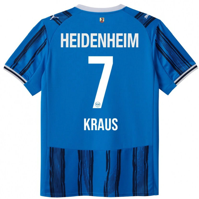 Danxen Dětské Sabrina Kraus #7 Modrá Námořnická Modř Daleko Hráčské Dresy 2025/26 Dres