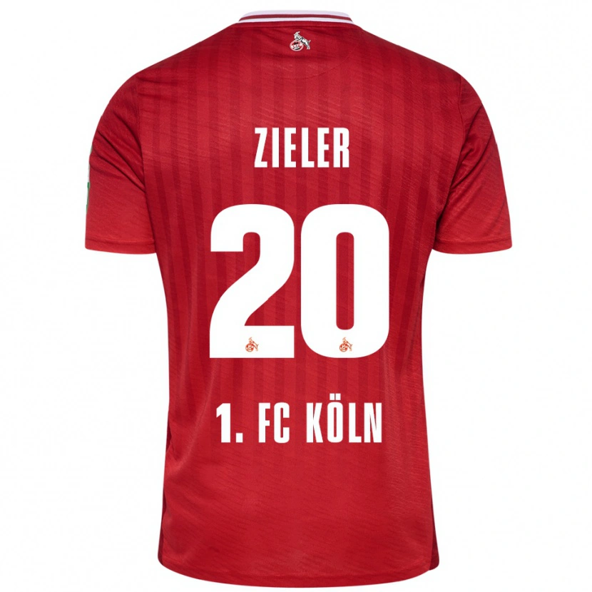 Danxen Dětské Ron-Robert Zieler #20 Červená Bílá Daleko Hráčské Dresy 2025/26 Dres