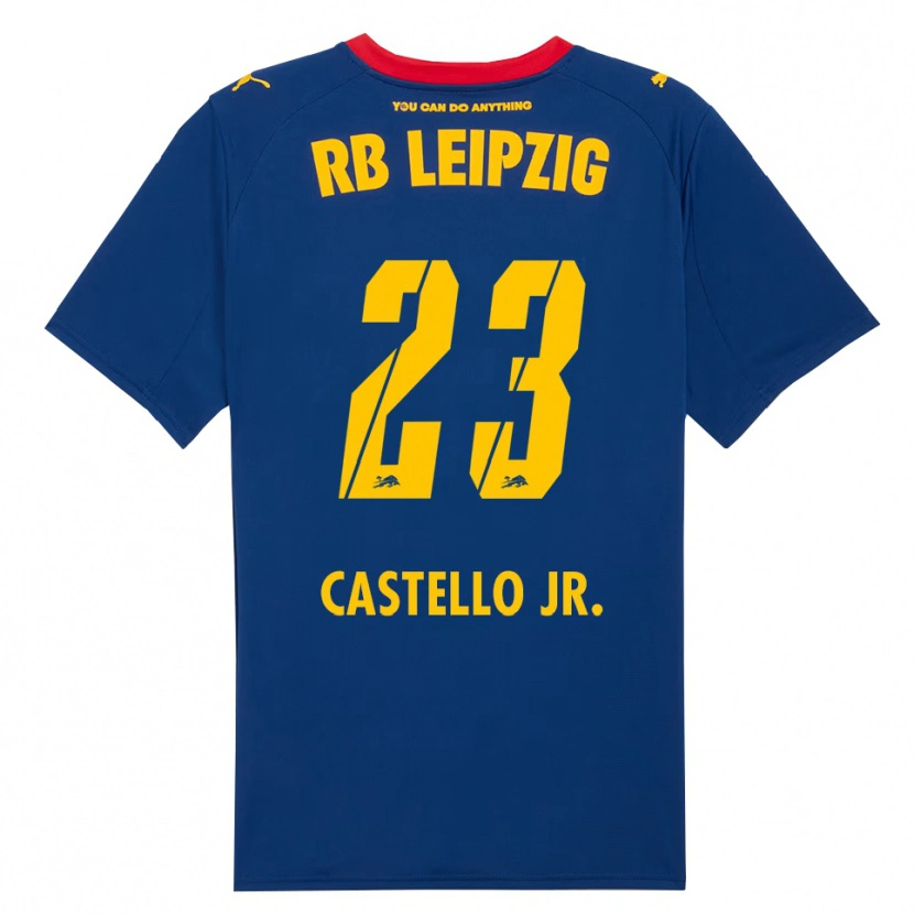 Danxen Dětské Castello Lukeba #23 Námořnická Modř Červená Daleko Hráčské Dresy 2025/26 Dres