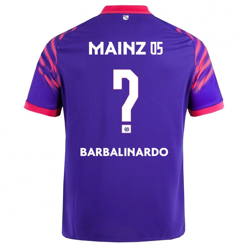 Danxen Dětské Jordan Barbalinardo #0 Námořnická Modř Růžová Daleko Hráčské Dresy 2025/26 Dres